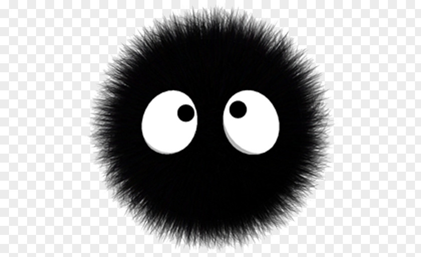 Susuwatari Noiraude Studio Ghibli Museum Anime PNG Anime, others, black fur clipart PNG