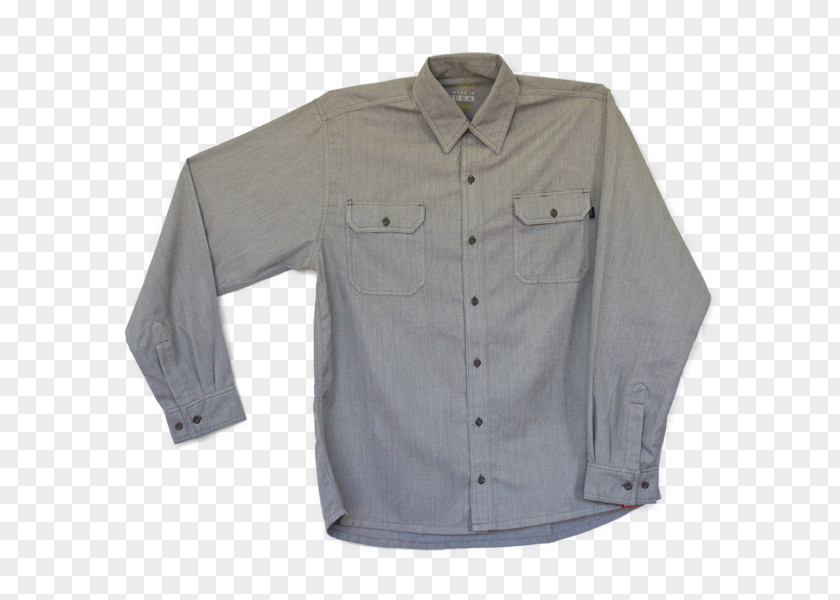 Up Button Dress Shirt T-shirt Sweater Clothing Flame Retardant PNG