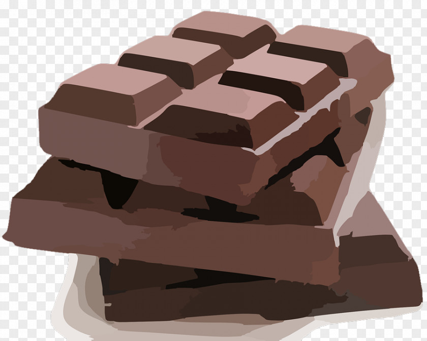 A Plurality Of Rectangular Chocolate Candies Delicious Bar Brownie Cake Hot Clip Art PNG