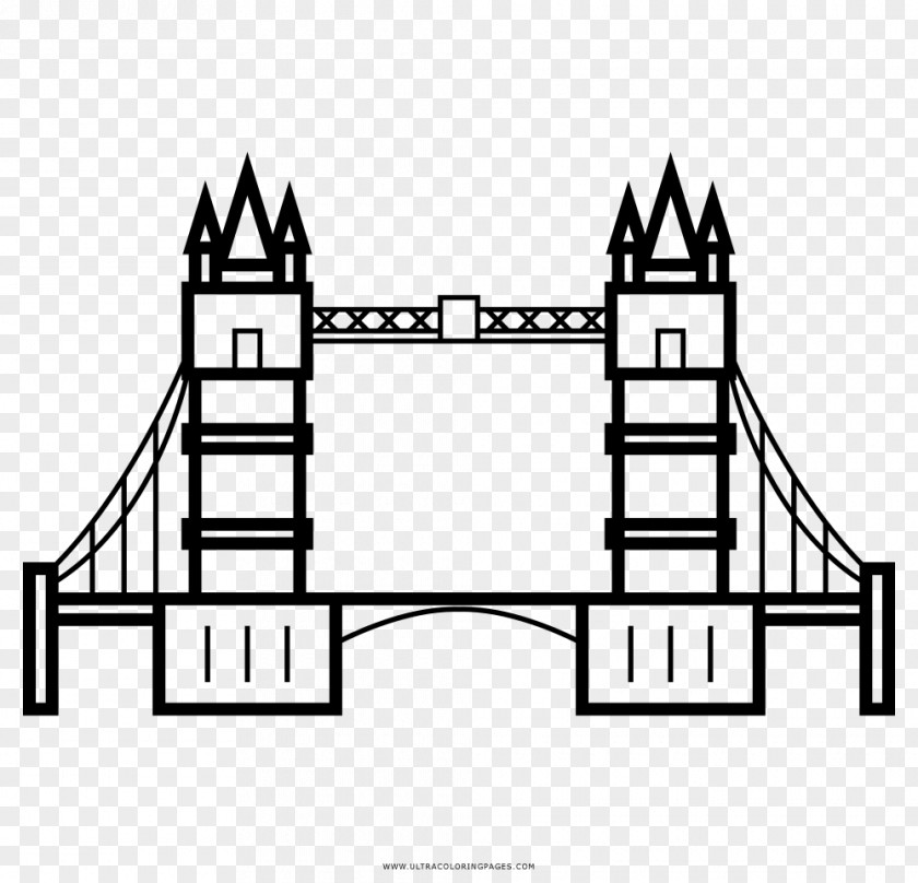 Bridge Tower London Of Drawing PNG