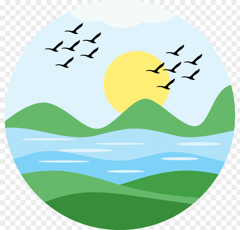 Sea Sunset ICO Icon PNG