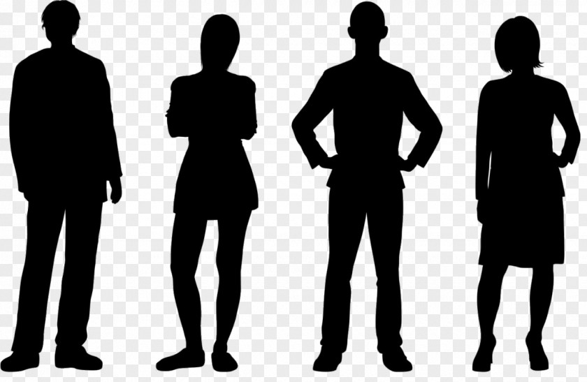 Sillhouette Businessperson Silhouette Clip Art PNG