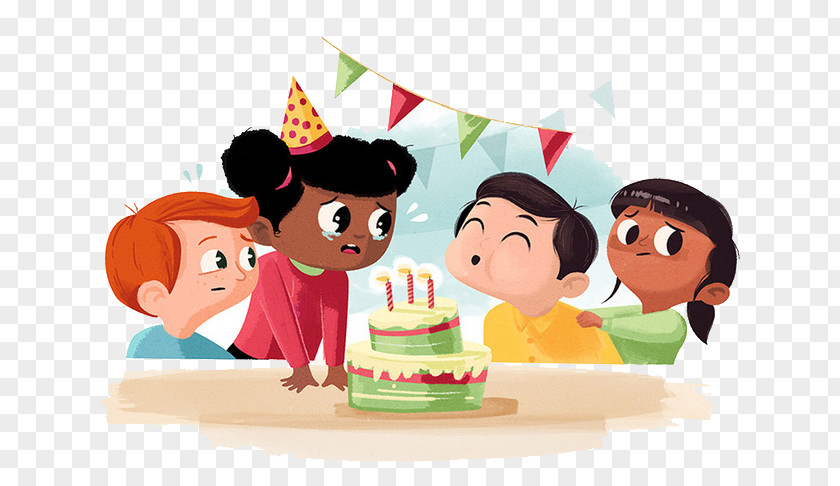 Birthday Cake Child PNG