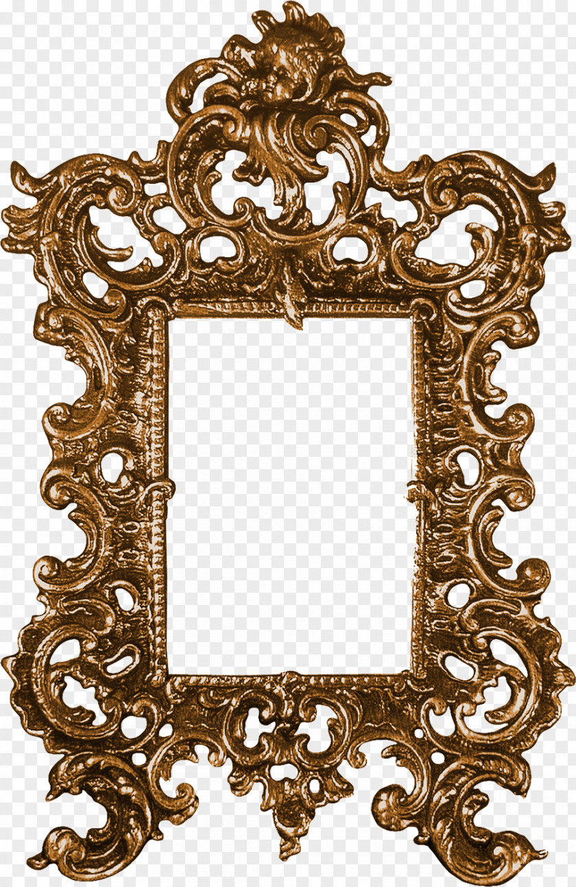 Dragon Mirror Border Picture Frame Ornament Clip Art PNG