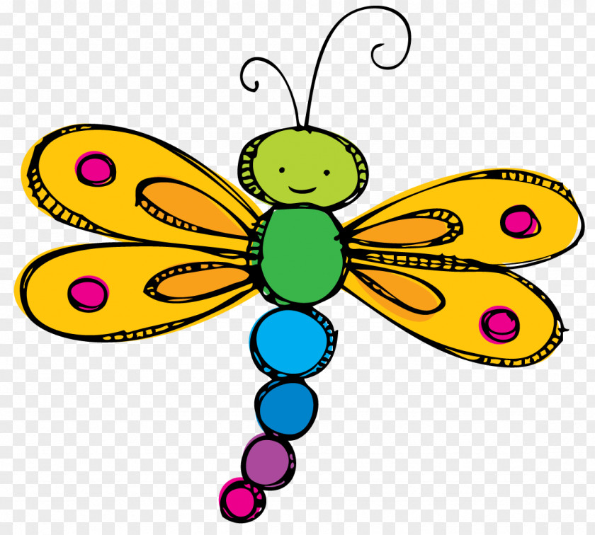 Dragonfly Butterfly Insect Drawing Clip Art PNG