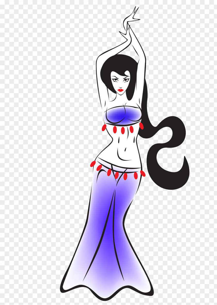 Peacock Belly Dance Shimmy Drawing PNG