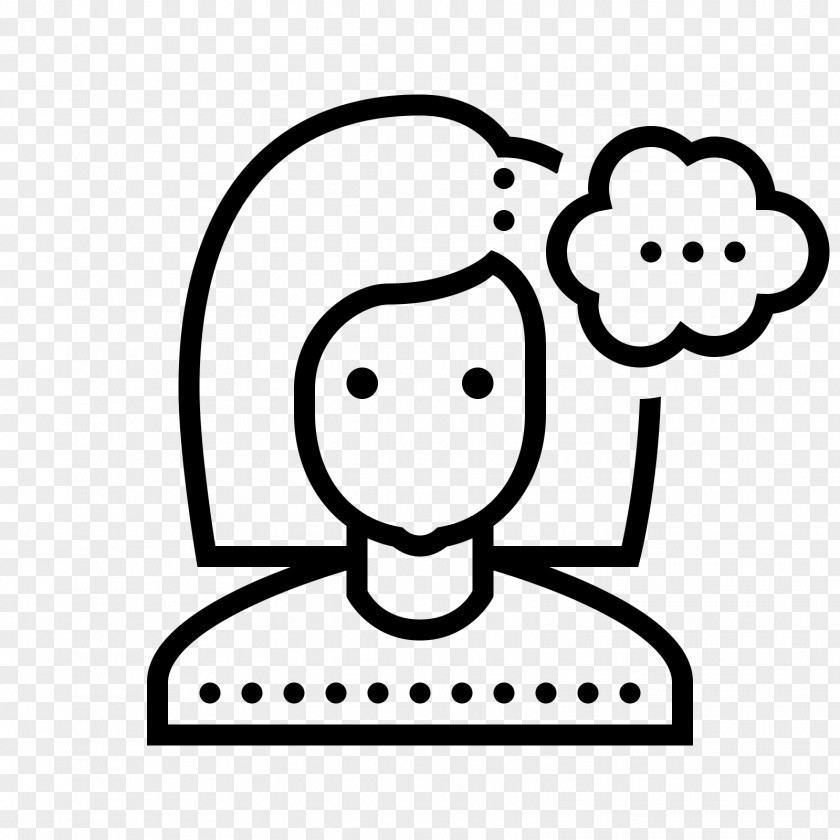 Thinking Icon Dotty Dots User Share PNG