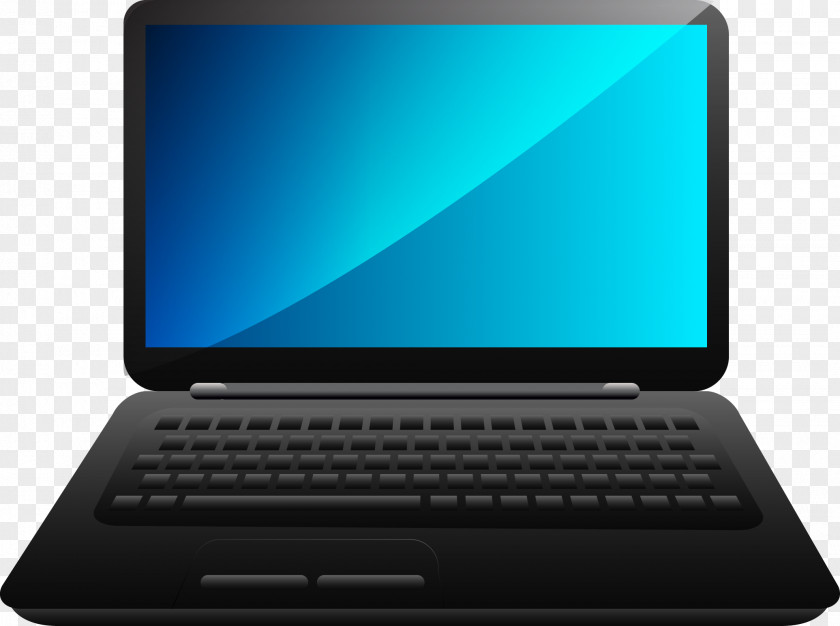 Vector Hand-drawn Laptop Netbook Hewlett Packard Enterprise Computer Hardware Monitor PNG
