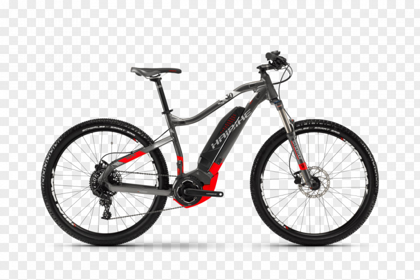 Bicycle Haibike Electric Mountain Bike Hardtail PNG