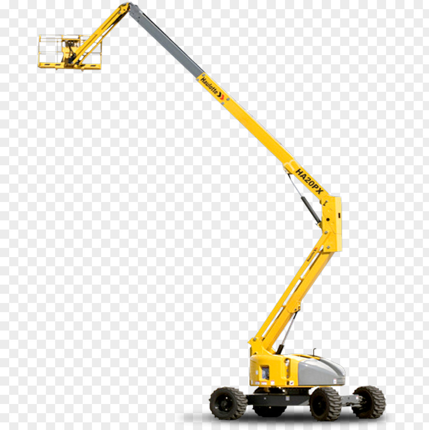 Overhead Crane Aerial Work Platform Elevator Haulotte Telescopic Handler PNG