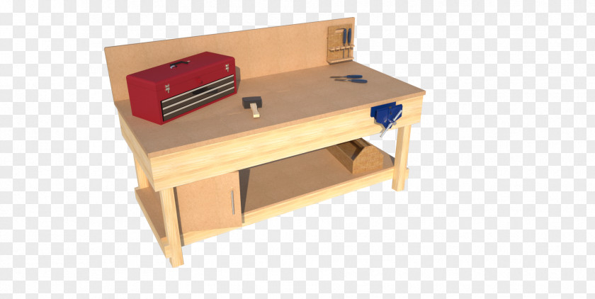 Wooden Bench Table Workbench Woodworking PNG