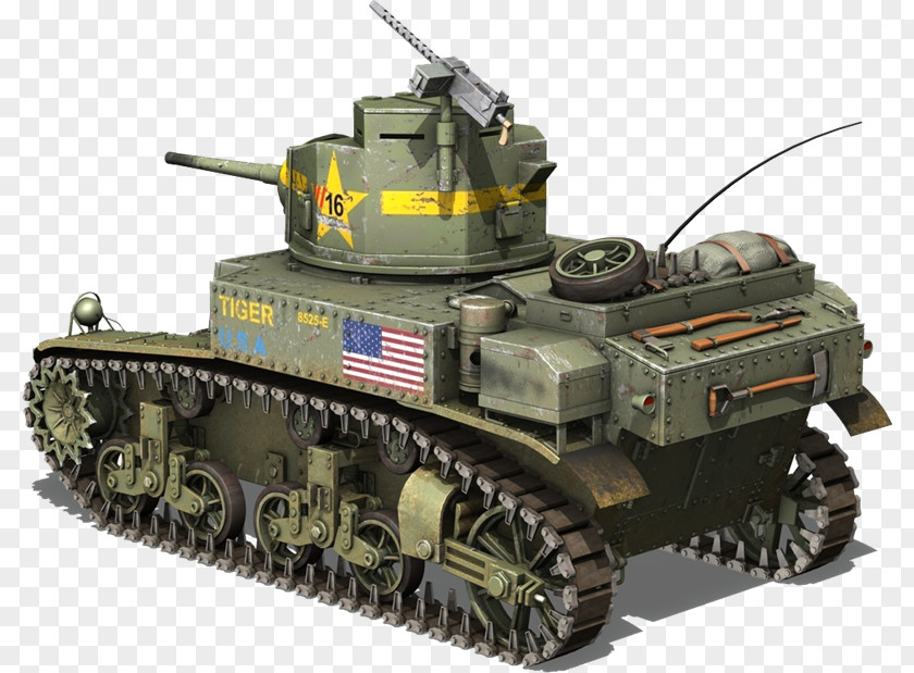 Armas Churchill Tank M3 Stuart Light Military PNG