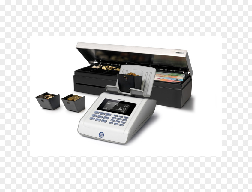 Coin Cash Register Banknote Counter Money Balance Compteuse PNG