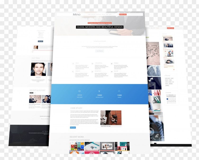 Imprint Template Download Responsive Web Design Joomla Document PNG