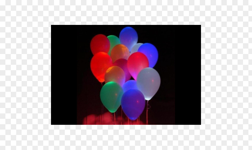 Light Balloon Party Glow Stick PNG