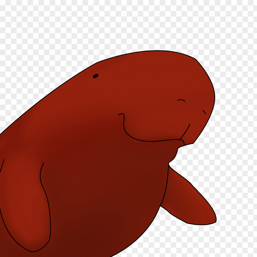 Dugong Silhouette Marine Mammal Illustration Cartoon Product Design Fish PNG