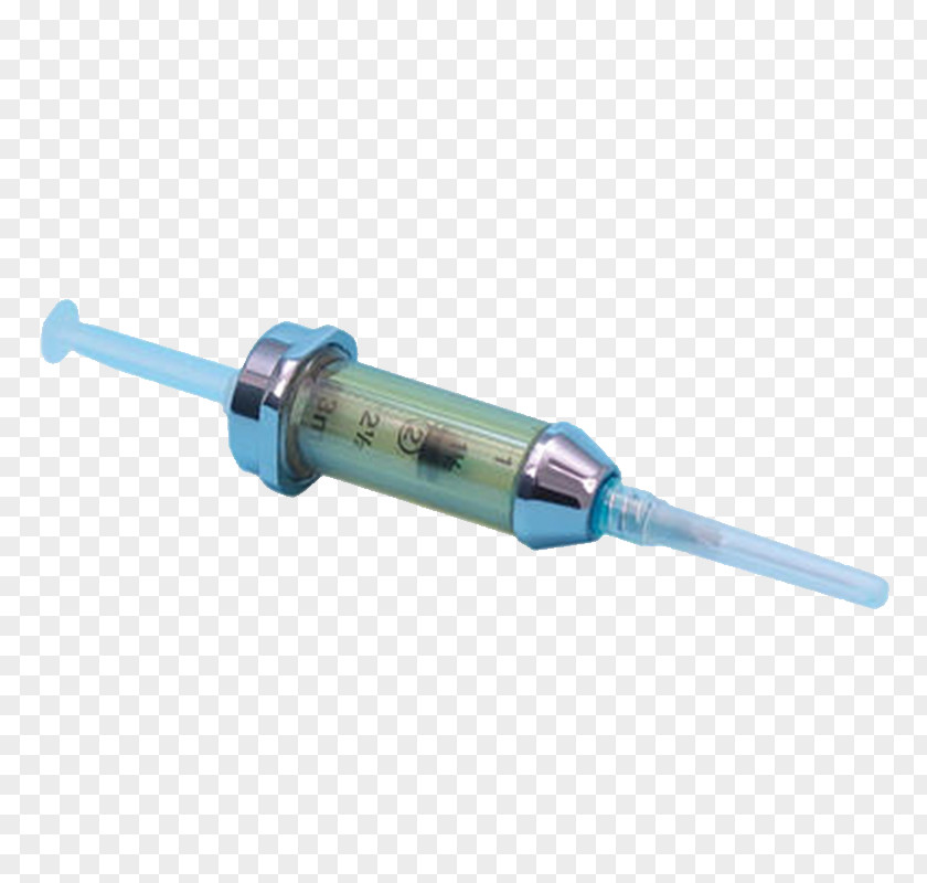 Syringe Barrel Lead Glass Vial PNG