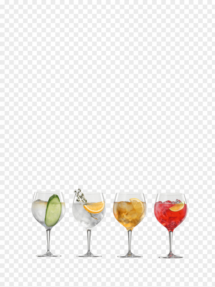 Wine Gin And Tonic Cocktail Glass PNG