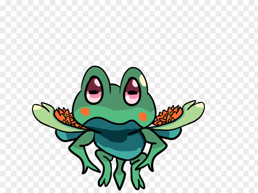 Bufo Shrub Frog Cartoon PNG