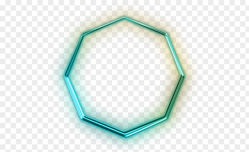 Shape Neon Shapes Octagon PNG