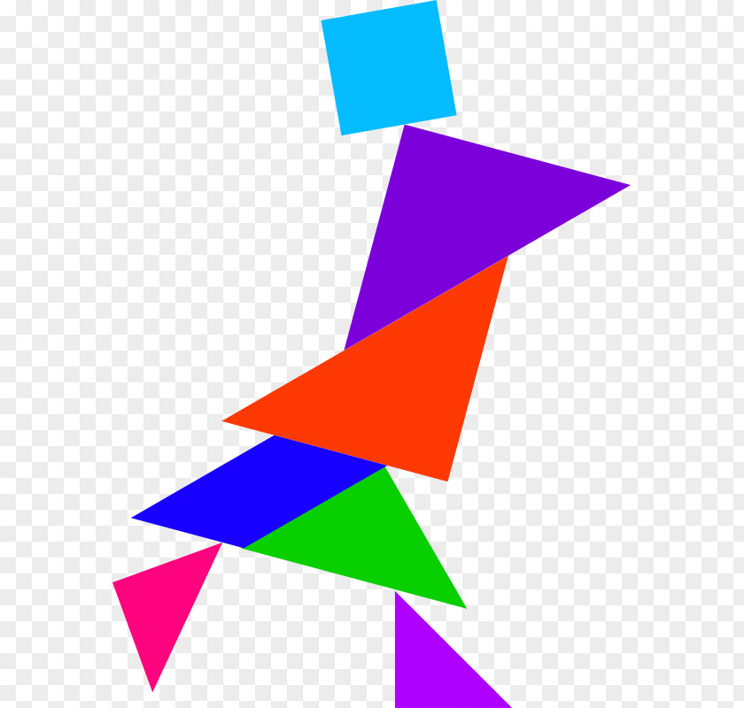 Geometry People Tangram Puzzle Game Clip Art PNG