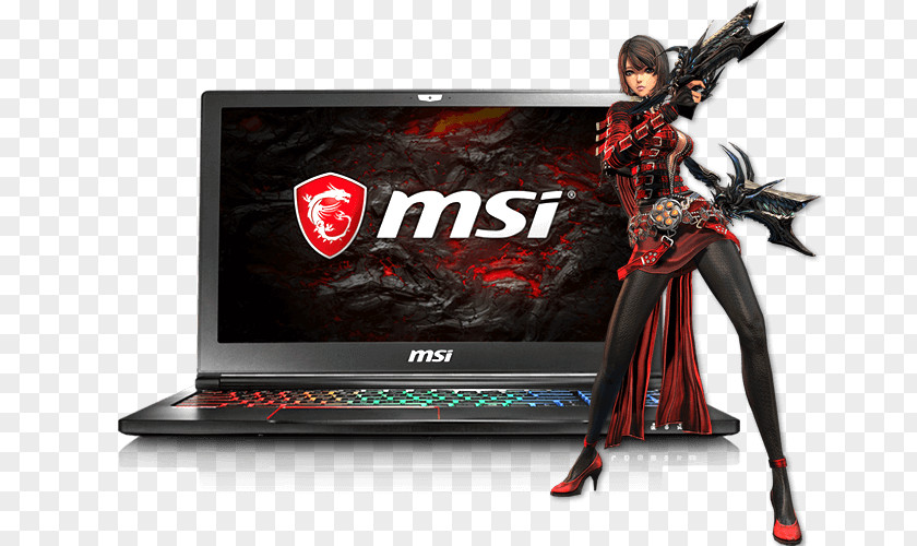 Laptop Intel Core I7 MSI GS63 Stealth Pro PNG