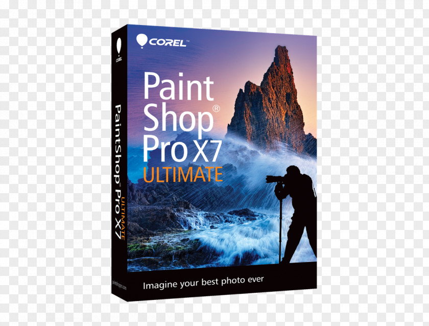 Paint Box PaintShop Pro Corel Image Editing Graphics Software Photography PNG
