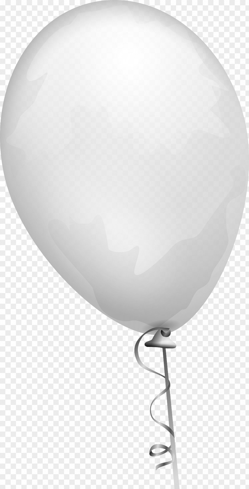 Watercolor Balloon White Party Clip Art PNG