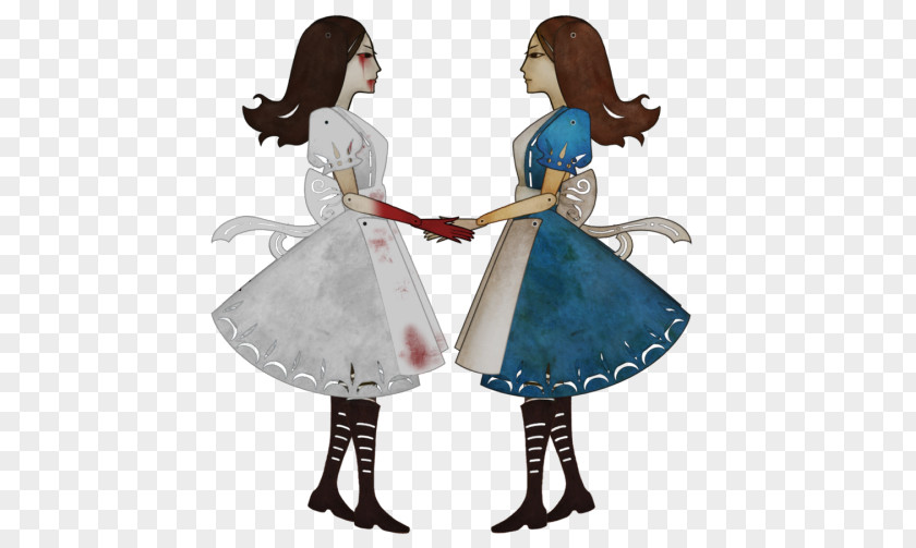 Alice Text Costume Design PNG