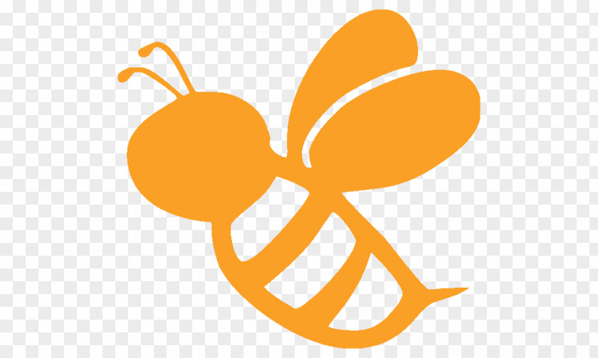 Bee Beeline Butterfly Symbol Clip Art PNG