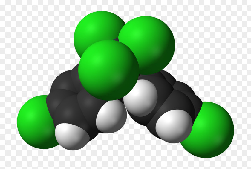 DDT Insecticide Pesticide Molecule Organochloride PNG