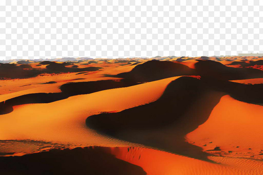 Desert Twilight Erg Great Sandy PNG
