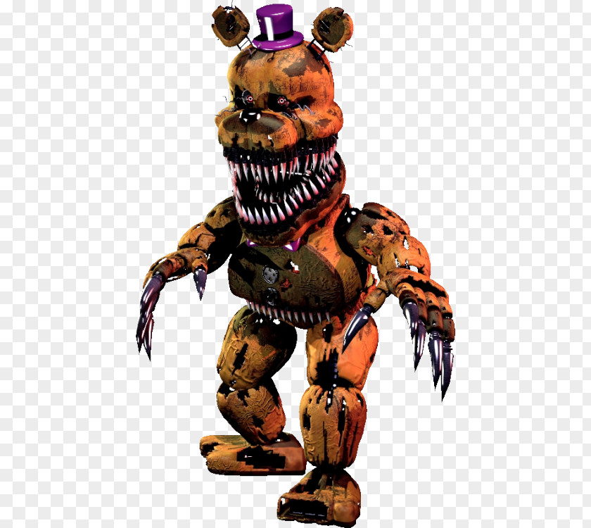 Five Nights At Freddy's 3 4 Rendering Blog Figurine PNG