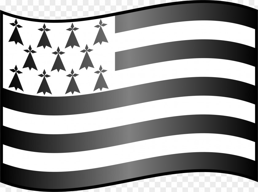 Flag Of Brittany Breton Language Stock Photography PNG