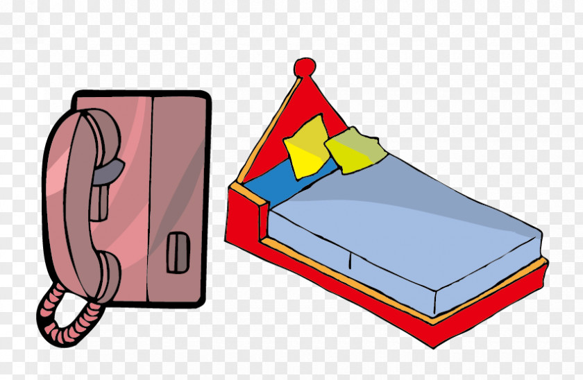 Vector Beds Bed Cartoon Clip Art PNG