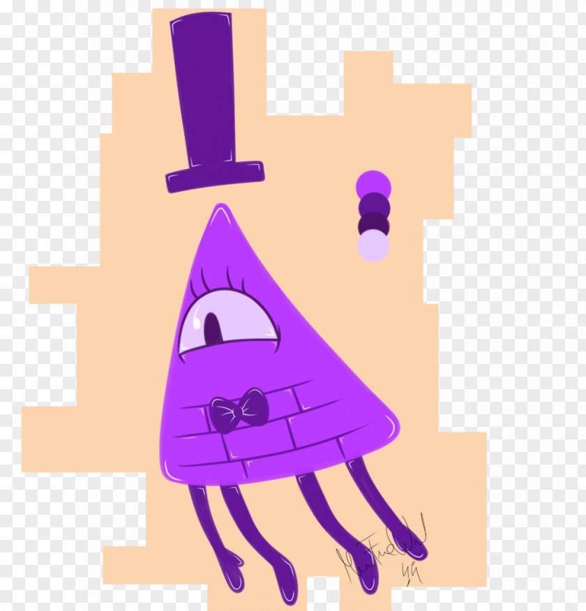 Bill Cipher Mabel Pines Art PNG