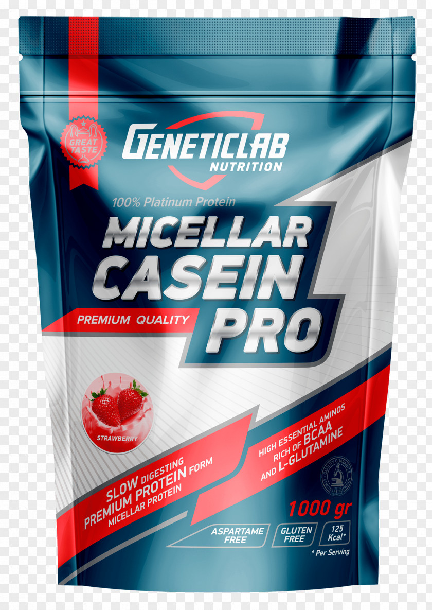 Casein Bodybuilding Supplement Protein Genetiklab Nutrition PNG