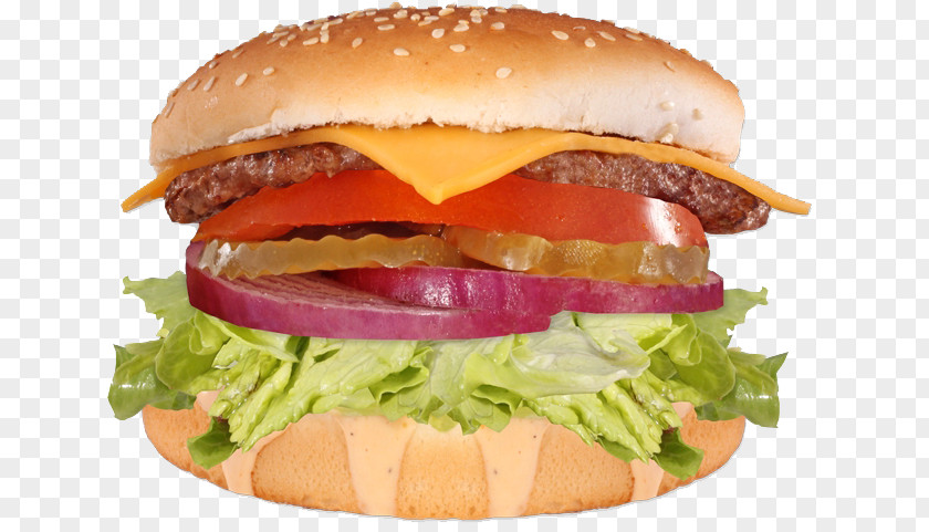 Fast Food Flyer Cheeseburger Whopper McDonald's Big Mac Buffalo Burger Hamburger PNG