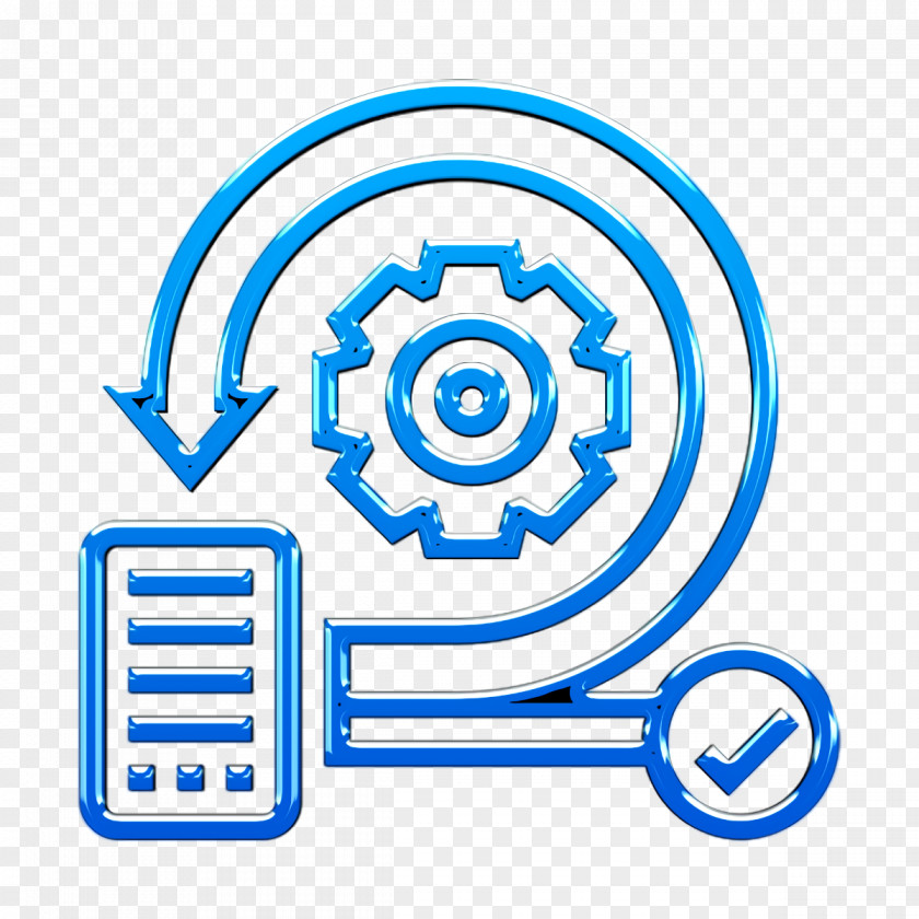 Iteration Icon Scrum Process PNG