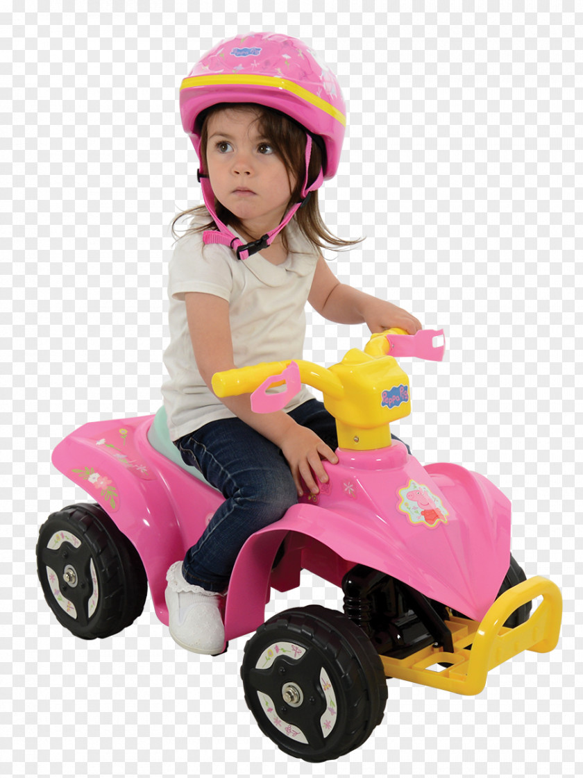 Peppa Pig Child Toy Tricycle Vehicle PNG