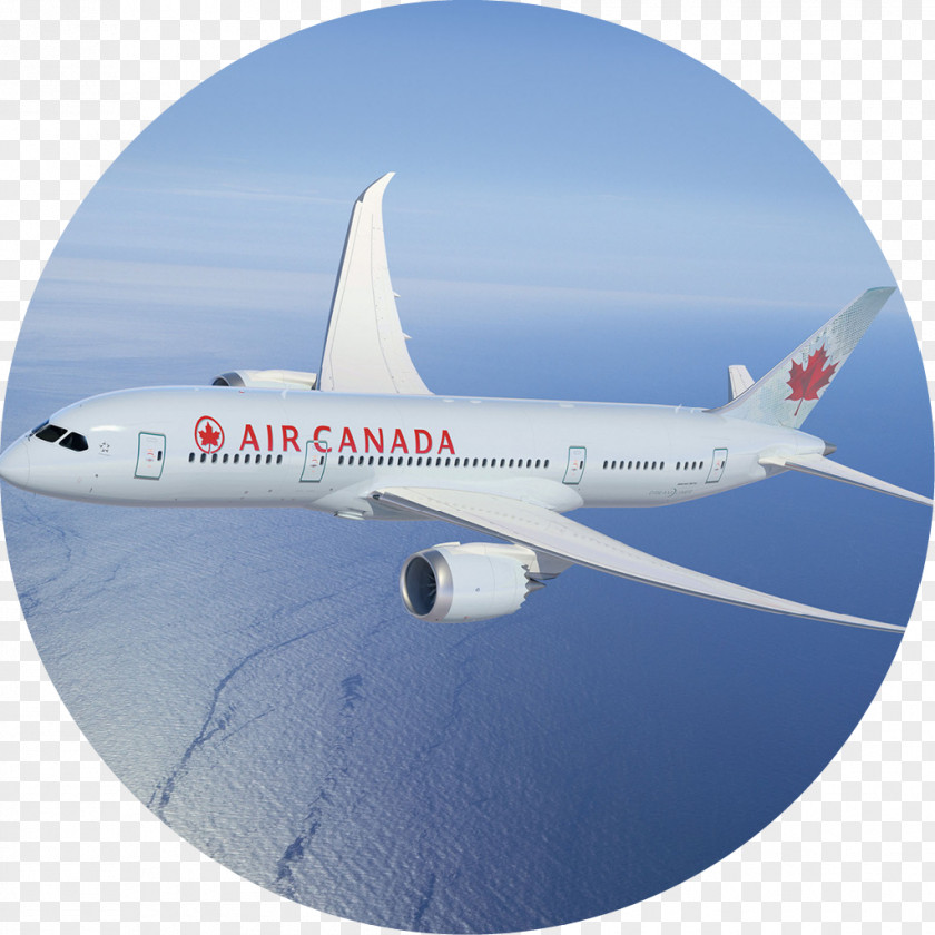Aircraft Boeing 787 Dreamliner Vancouver International Airport Direct Flight PNG