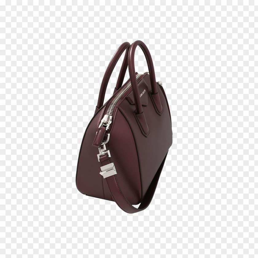 Bag Handbag Oxblood Leather Burgundy PNG