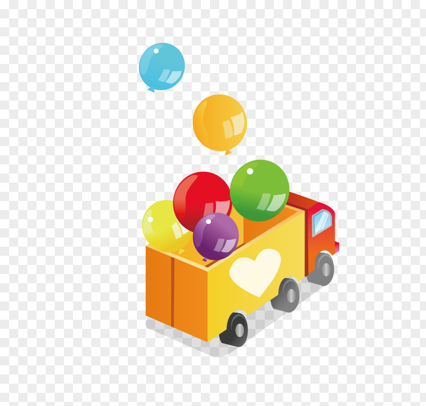 Balloon Car Graphic Design Icon PNG