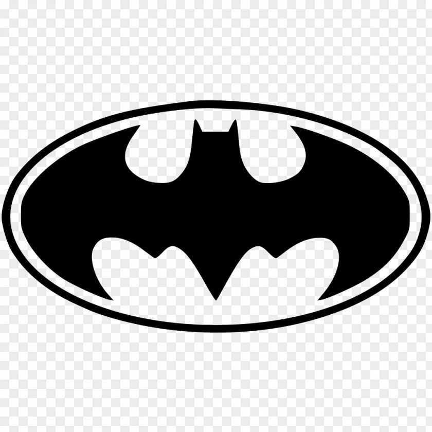 Batman Vector Logo Superhero Decal PNG