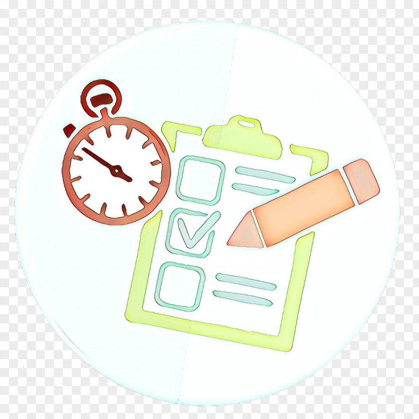 Clock Label PNG