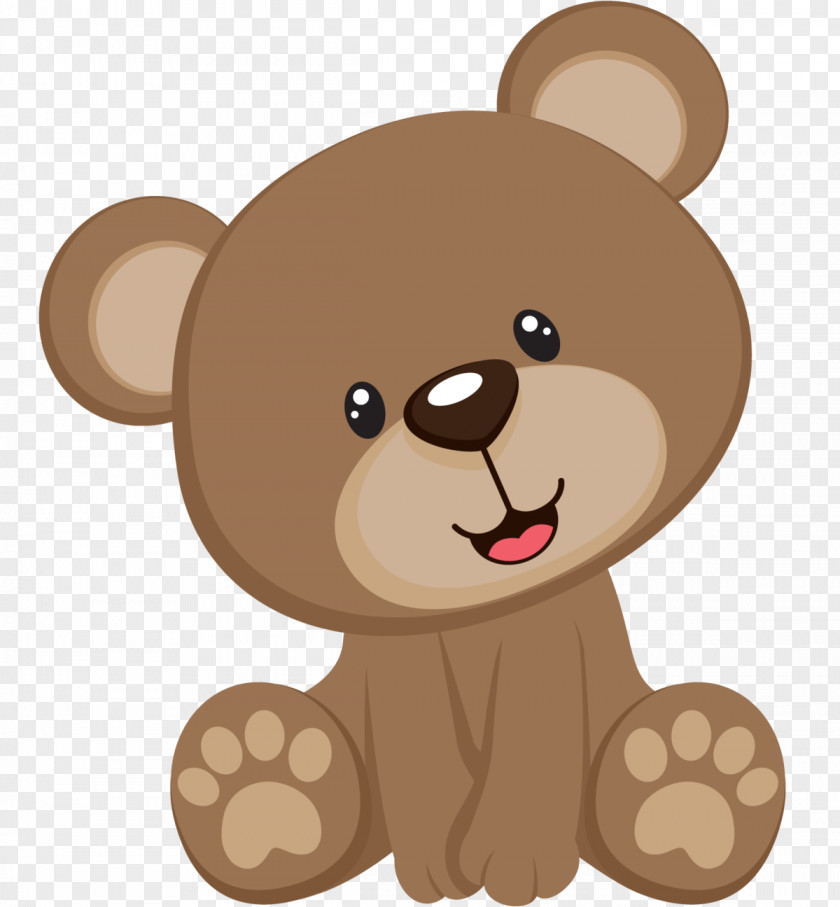 Cute Bear Clip Art PNG