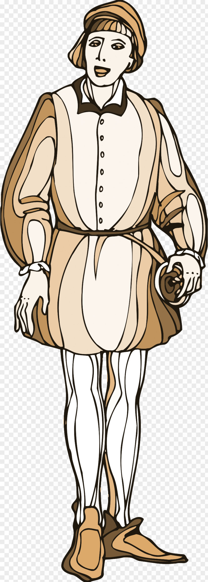 Horatio Hamlet Shakespearean Fool Clip Art PNG