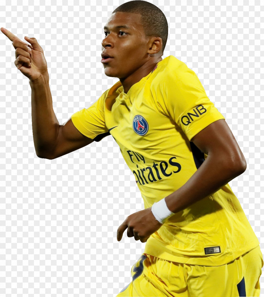 Mbappe Kylian Mbappé Paris Saint-Germain F.C. Football Player PNG