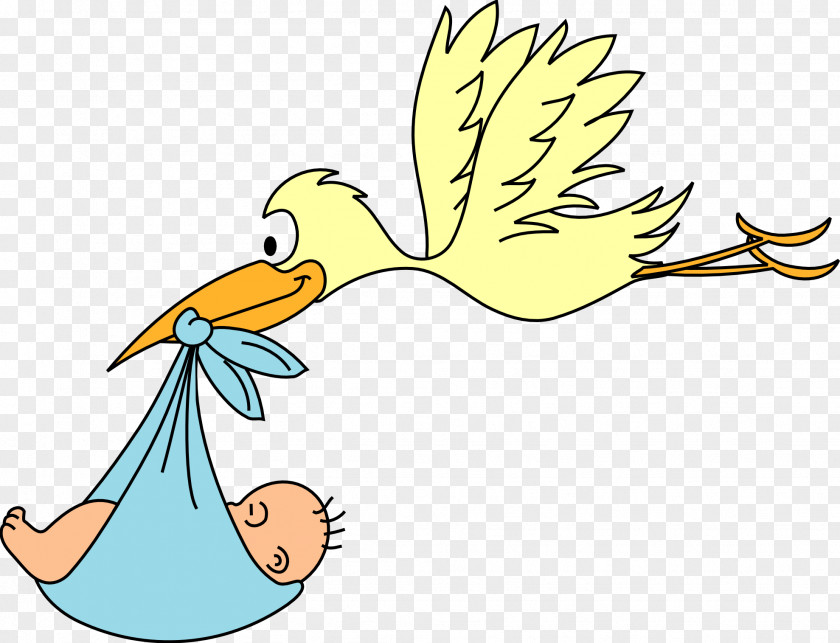New Baby Cliparts Infant White Stork Clip Art PNG