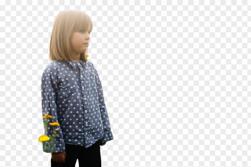 Toddler Polka Dot Library Cartoon PNG